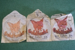 Струны для гитары. Гитарные. 3 упаковки. Goldfuchs. ГДР. Германия.