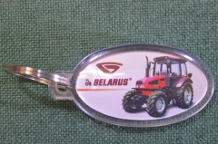 Брелок для ключей "Трактор Беларусь". Плексиглас. 