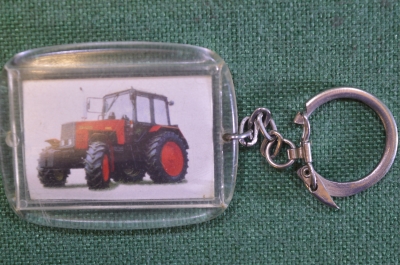 Брелок для ключей "Трактор Беларусь". Плексиглас. #1
