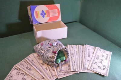 Игра настольная "Лото". Коробка. СССР. #2 G4