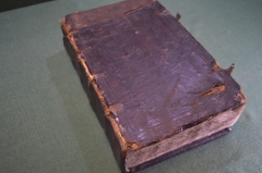 Книга старинная церковная "Летняя четверть. Пролог". Россия. 17 век. Москва. 1660 год.