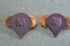 Планки парные. Орел. Пластик, цанга. Армия США.