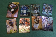 Карточки коллекционные, американский футбол (7 шт). NFL, футболист, спортсмен, спорт. 