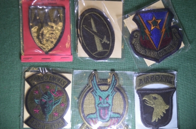 Шеврон шитый, нашивка, патч. Коллекция, подборка. Спецназ, Армия США. #2