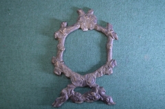 Рамка для фотографии, старинная. XIX век. Тяжелый металл.