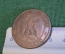 Монета 10 сантимов, Dix centimes, A. Император Наполеон III, Napoleon. Франция 1855 год.
