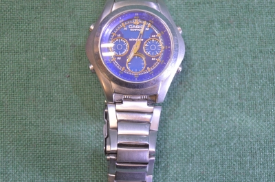 Часы мужские "Касио, Casio edifice", с браслетом. Кварцевые. Китай.