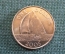 Монета 1 доллар 2005 год. One dollar. Парусник. Елизавета II, Бермуды, Бермудские острова.