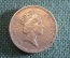 Монета 1 фунт 1996 год. One pound. Кельтский крест. Елизавета II, Великобритания.