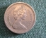 Монета 1 фунт 1984 год. One pound. Чертополох. Елизавета II, Великобритания.