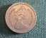 Монета 1 фунт 1983 год. One pound. Королевский герб. Елизавета II, Великобритания.