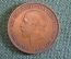Монета 1 пенни 1930 год. One penny. Георг V, Великобритания.