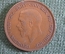 Монета 1 пенни 1929 год. One penny. Георг V, Великобритания.