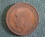Монета 1 пенни 1920 год. One penny. Георг V, Великобритания. 