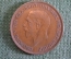 Монета 1 пенни 1935 года. One penny. Георг V, Великобритания.