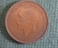 Монета 1 пенни 1928 года. One penny. Георг V, Великобритания. #4