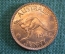 Монета 1 пенни 1942 года. Кенгуру. One penny. Георг VI, Australia, Австралия.