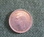 Монета 3 пенса 1942 год. Three pence. Колосья. Серебро. Георг VI, Австралия. 