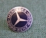 Знак, значок "Mercedes Benz. Мерседес Бенц". Автомобиль, автомобилестроение. Западная Германия. #Z3