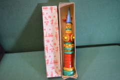 Игрушка деревянная витринная. "Кремлевская Башня". Коробка. Наро-Фоминская фабрика. СССР.