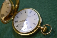 Часы золотые карманные "PATEK PHILIPPE". Золото. Диам. 5,5 см., вес 140 гр. Калашников и сын, Москва