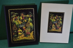 Книга "Палех, Palekh". Искусство древней традиции. Советский художник, Москва, 1984 год. (1) #K15