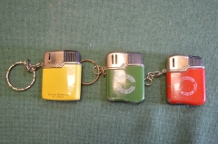 Брелок Зажигалка "Mercedes Benz Мотоцикл Triumph Мерседес State Express". 3шт. Великобритания.