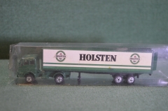 Модель, игрушка. Пивной грузовик, фура. Реклама пива Holsten. Китай Германия. #1