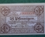 Нотгельд, бона 25 пфеннигов 1921 год. Город Hannover, Ганновер. Веймар, Германия.