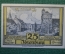 Нотгельд, бона 25 пфеннигов 1921 год. Город Ilsenburg, Ильзенбург. Черепа оленей. Веймар, Германия.
