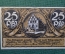 Нотгельд, бона 25 пфеннигов 1921 г. Город Bad Salzuflen, Бад-Зальцзуфлен. Кузнец. Веймар, Германия.
