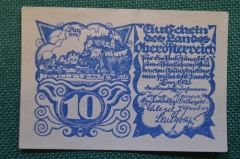 Нотгельд, бона 10 пфеннигов 1921 год, Oberofterreich. Германия.