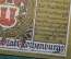 Нотгельд, бона 50 пфеннигов 1918 год, город Rothenburg, Ротенбург. Железный крест. Германия.