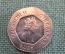 Монета 20 пенсов 2005 года. Twenty Pence. Связка ключей. Гибралтар, Gibraltar. Елизавета II.