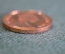 Монета 1 пенни 2005 года. One penny. Скипетр, захват Гибралтара Гибралтар, Gibraltar. Елизавета II.