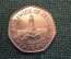 Монета 20 пенсов 2003 года. Twenty pence. Маяк в Ла-Корбьер. Джерси, Bailiwick of Jersey. Елизавета.
