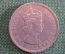 Монета 1 рупия 1971 года. One rupee. Маврикий, Mauritius. Елизавета II.