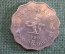 Монета 2 доллара 1990 года. One dollar. Гонконг, Hong Kong. Елизавета II.