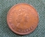 Монета 2 цента 1963 года. Two cents. Маврикий, Mauritius. Елизевета II.