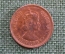 Монета 1 цент 1971 года. One cent. Маврикий, Mauritius. Елизевета II.