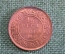 Монета 1/2 пайса 1940 года. Half pice. Британская Индия, India. Георг VI.