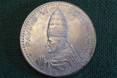 Жетон сувенирный "Папа Римский, Понтифик, Павел VI". Ватикан. Vaticano. Италия.