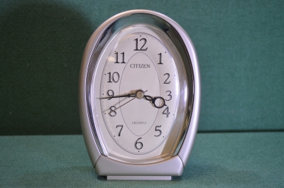 Часы настольные "Ситизен, Citizen". Будильник. Кварцевые. 