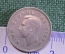 Монета 6 пенсов 1952 года. Sixpence. Птица Гуйя, Новозеландский скворец. New Zealand. Новая Зеландия