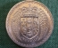 Монета 1 доллар 1967 года. One Dollar. Герб. Елизавета II. New Zealand. Новая Зеландия.