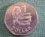 Монета 1 доллар 2005 года. One Dollar. Морской дух Нусу-Нусу. Solomon Islands. Соломоновы Острова.