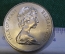 Монета 25 пенсов 1975 года. Twenty Five Pence. Кошка. Елизавета II. Isle of Man. Остров Мэн.