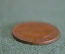 Монета 5 милс 1955 года. Five Mils. Queen Elizabeth the Second. Cyprus. Кипр.