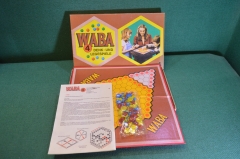 Игра настольная логическая "Waba". Коробка. Инструкция. ГДР. Германия. 