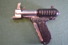 Пистолет игрушечный пистолет Paper Buster NU-MATIC, 1930-е годы. В ремонт и доделку.
